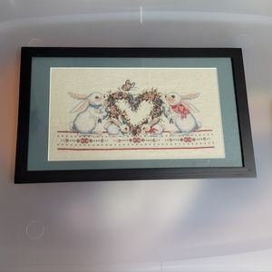 Bunny Family Cross-stitch
